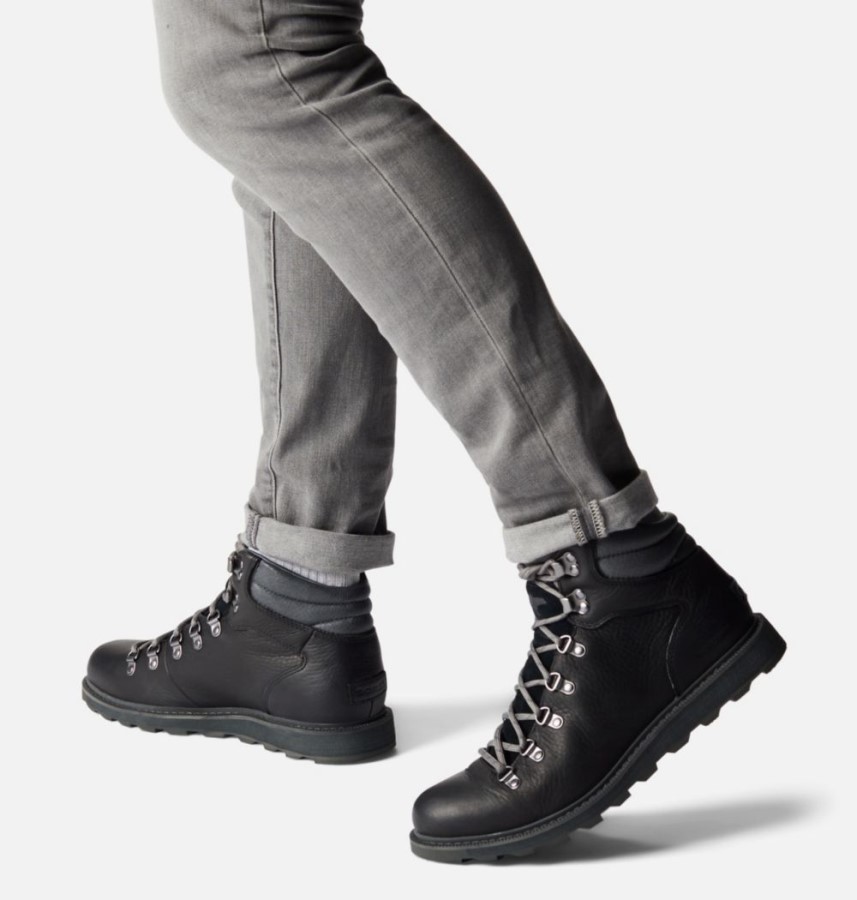 Sorel Australia Men's Madson Ii Hiker Waterproof Shoe Black