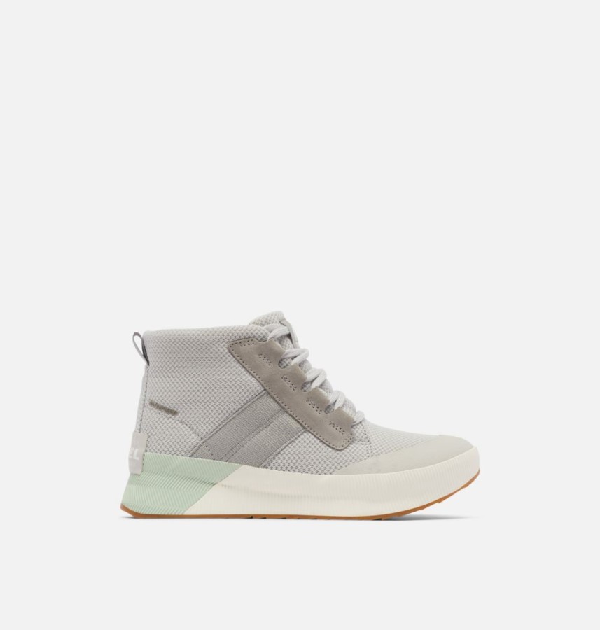 Sorel Australia Moonstone-Sea Salt Women's Out N About Iii Mid Sneaker