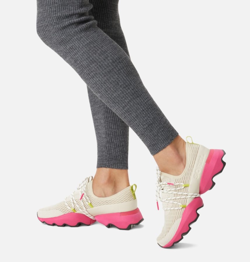 Sorel Australia Natural-Cactus Pink Women's Kinetic Impact Lace Sneaker