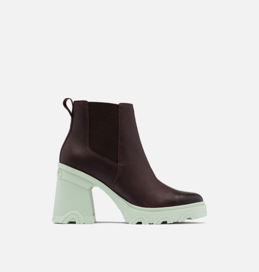 Sorel Australia New Cinder-Sea Sprite Women's Brex Heel Chelsea Bootie
