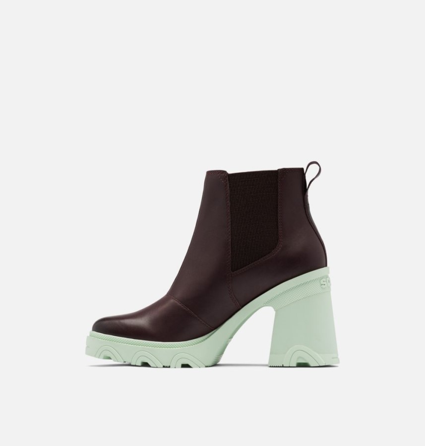 Sorel Australia New Cinder-Sea Sprite Women's Brex Heel Chelsea Bootie