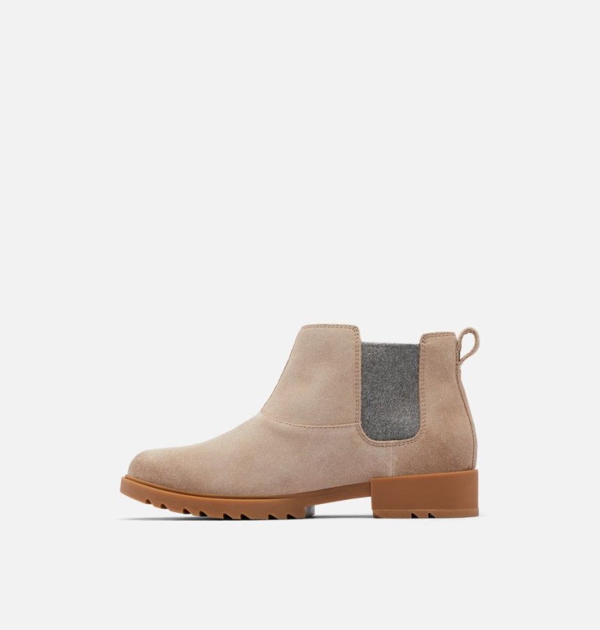 Sorel Australia Omega Taupe-Gum 10 Women's Emelie Ii Chelsea Bootie