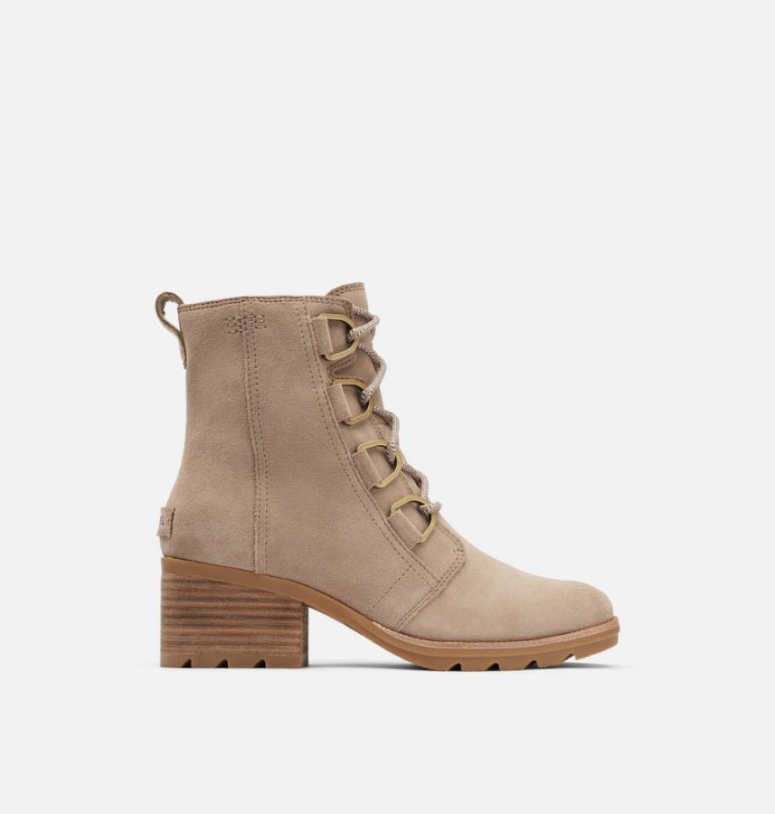 Sorel Australia Omega Taupe-Rose Dust Women's Cate Lace Bootie