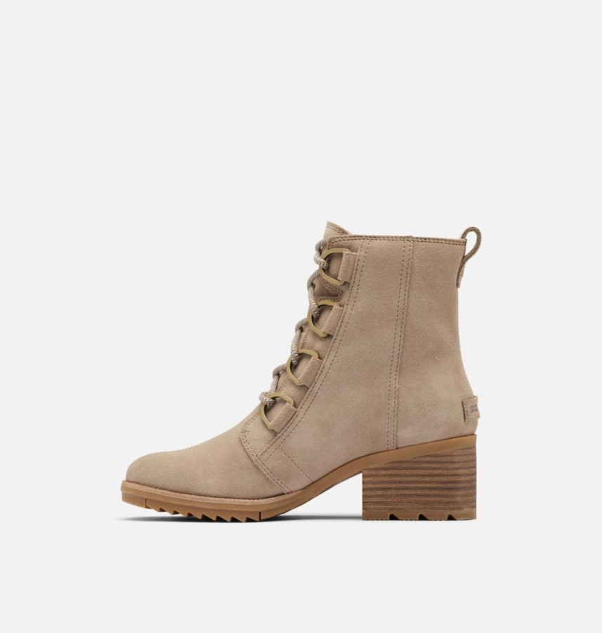 Sorel Australia Omega Taupe-Rose Dust Women's Cate Lace Bootie