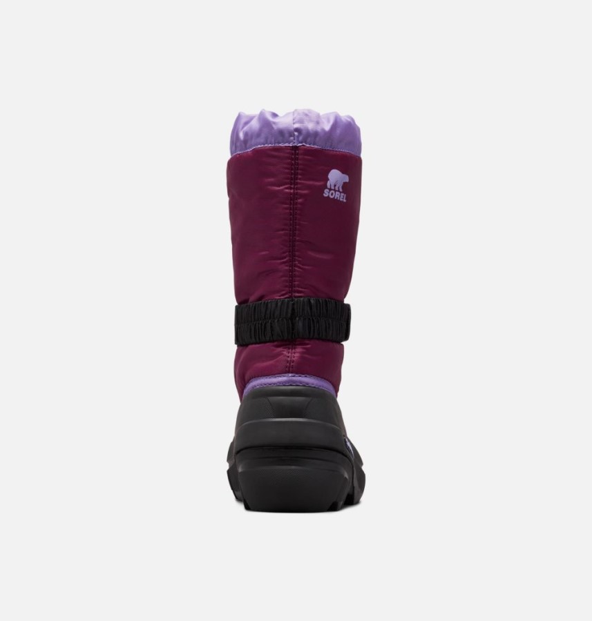 Sorel Australia Purple Dahlia-Paisley Purple Youth Flurry Boot