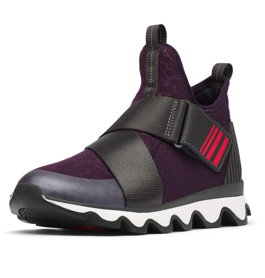 Sorel Australia Purple Dark Plum Women's Kinetic Sneak Sneaker