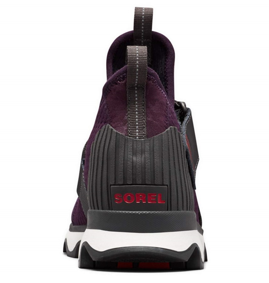Sorel Australia Purple Dark Plum Women's Kinetic Sneak Sneaker