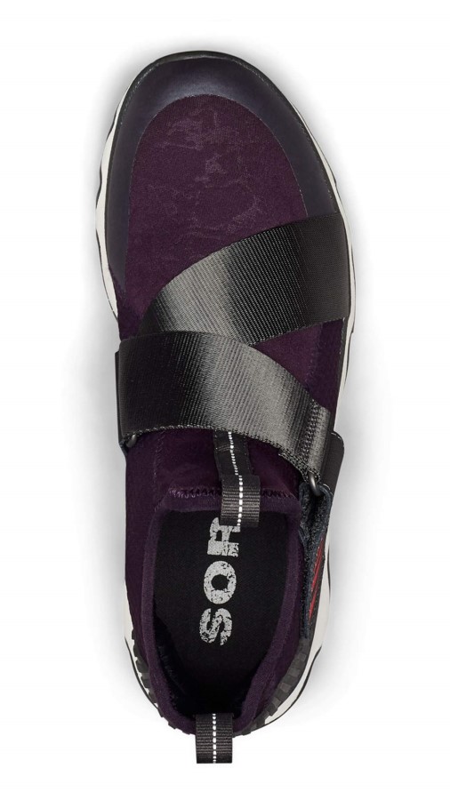 Sorel Australia Purple Dark Plum Women's Kinetic Sneak Sneaker