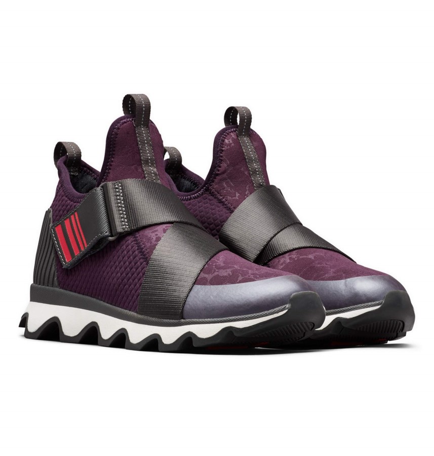 Sorel Australia Purple Dark Plum Women's Kinetic Sneak Sneaker