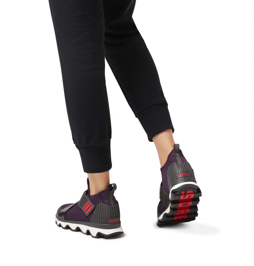 Sorel Australia Purple Dark Plum Women's Kinetic Sneak Sneaker