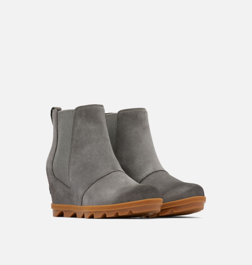 Sorel Australia Quarry-Gum Women's Joan Of Arctic Wedge Ii Chelsea Bootie