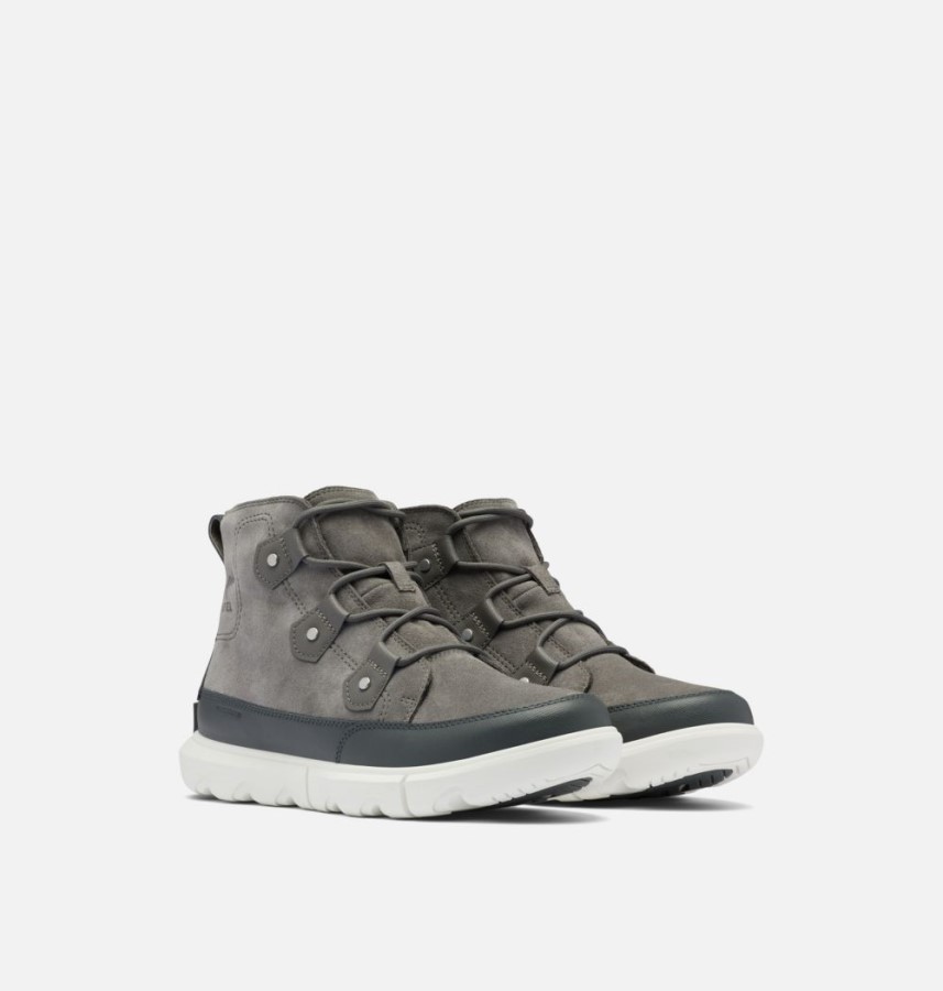 Sorel Australia Quarry-Sea Salt Men's Explorer Short Boot