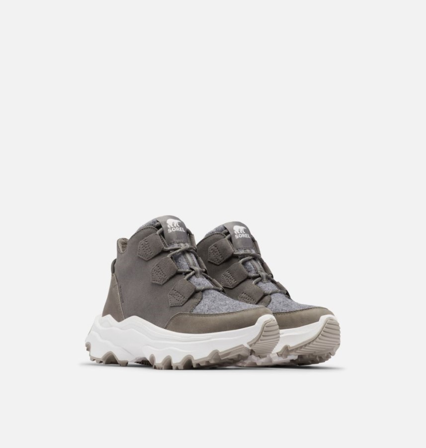 Sorel Australia Quarry-Sea Salt Women's Kinetic Breakthru Caribou Sneaker Boot