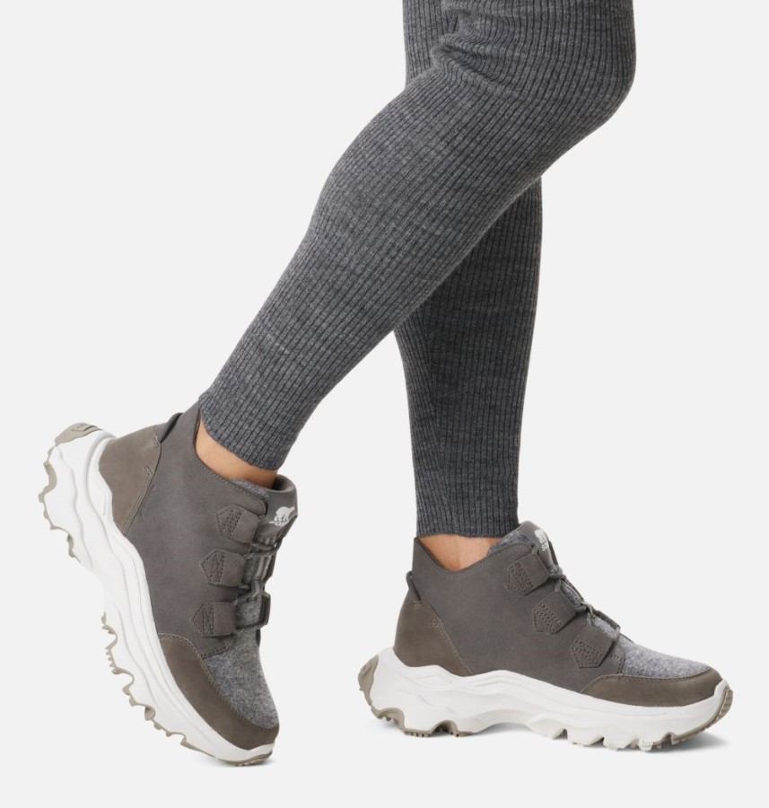 Sorel Australia Quarry-Sea Salt Women's Kinetic Breakthru Caribou Sneaker Boot