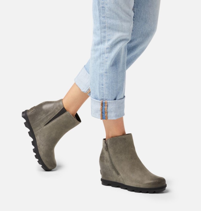 Sorel Australia Quarry Women's Joan Of Arctic Wedge Ii Zip Bootie