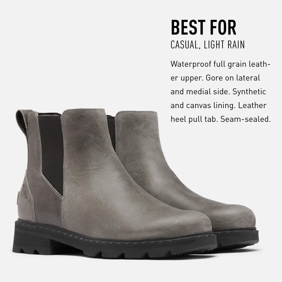 Sorel Australia Quarry Women's Lennox Chelsea Boot Rain Waterproof