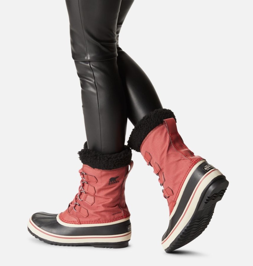 Sorel Australia Rose Dust-Black Women's Winter Carnival Boot