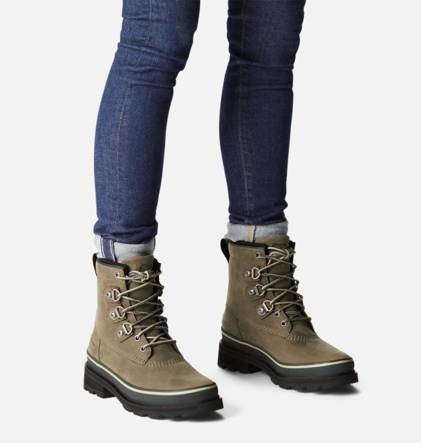 Sorel Australia Sage-Dark Moss Women's Lennox Street Waterproof Boot