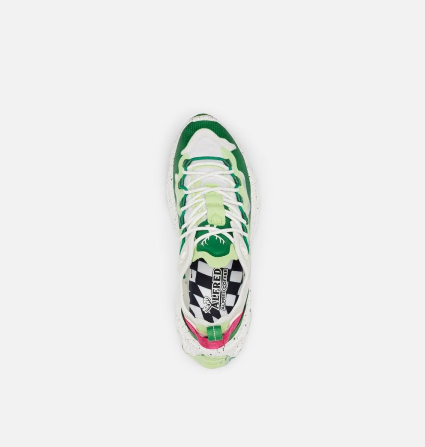 Sorel Australia Sea Salt-True Green Men's Alfred Kinetic Breakthru Tech Lace Sneaker
