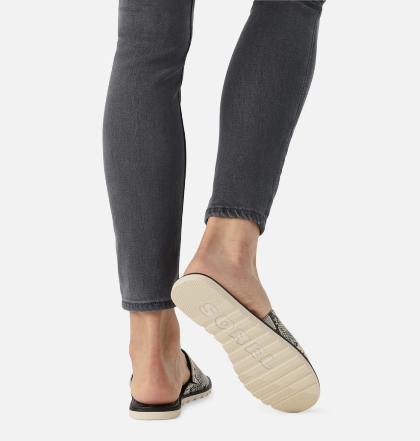 Sorel Australia Snake Womens Ella Ii Block Slide
