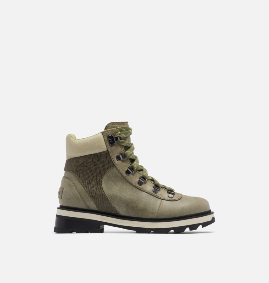 Sorel Australia Stone Green-Laurel Leaf Women's Lennox Hiker Stkd Waterproof Boot