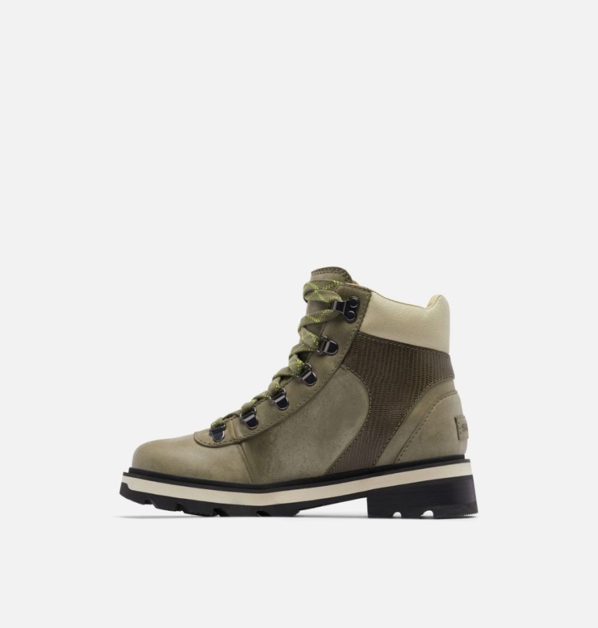 Sorel Australia Stone Green-Laurel Leaf Women's Lennox Hiker Stkd Waterproof Boot