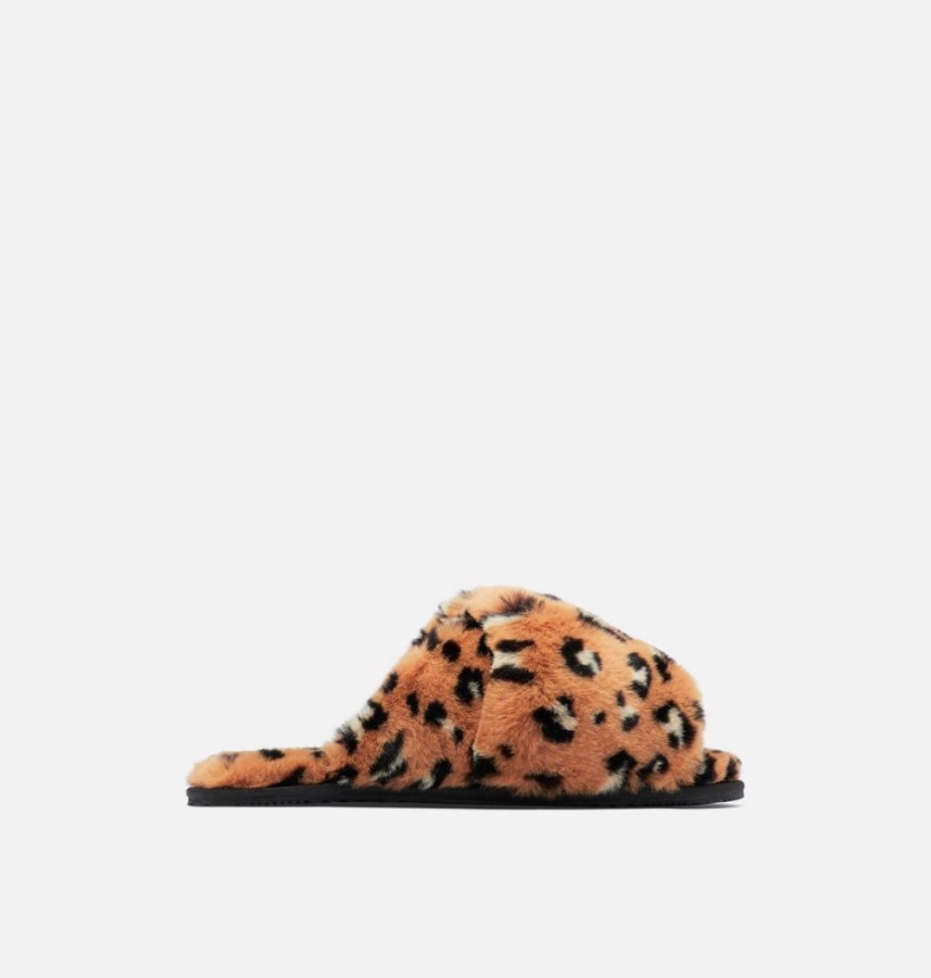 Sorel Australia Tawny Buff-Black Women's Go Mail Run Slipper