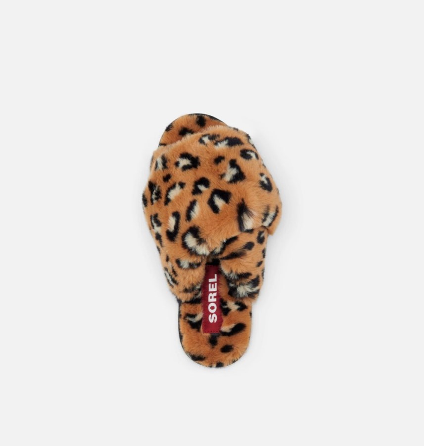 Sorel Australia Tawny Buff-Black Women's Go Mail Run Slipper