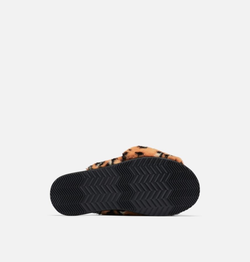 Sorel Australia Tawny Buff-Black Women's Go Mail Run Slipper
