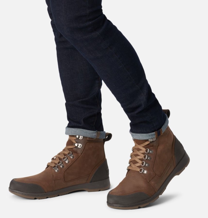 Sorel Australia Tobacco-Black Men's Ankeny Ii Mid Boot