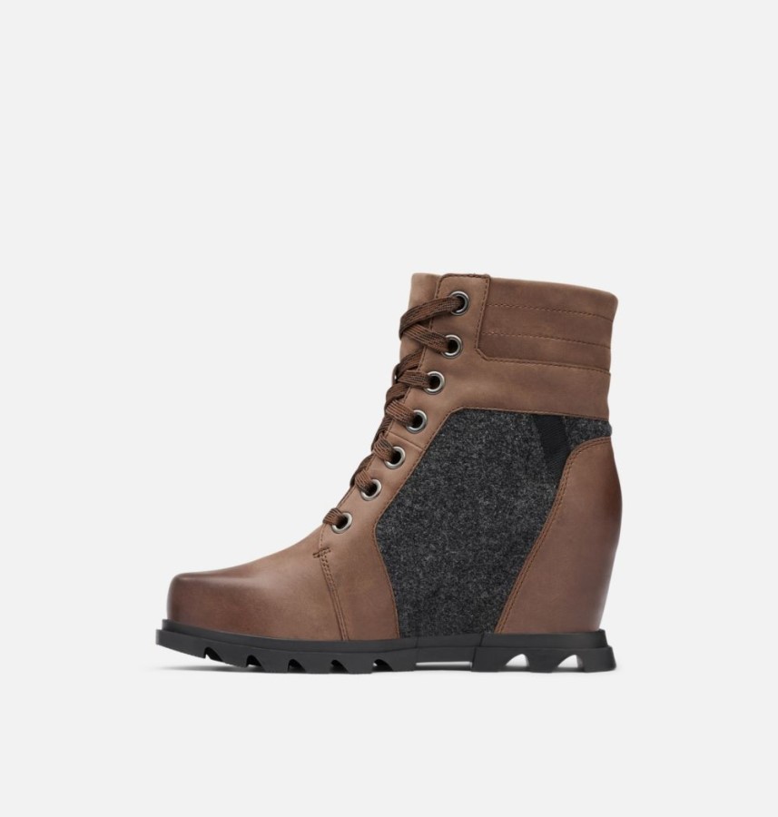 Sorel Australia Tobacco-Black Women's Joan Of Arctic Wedge Iii Lexie Bootie
