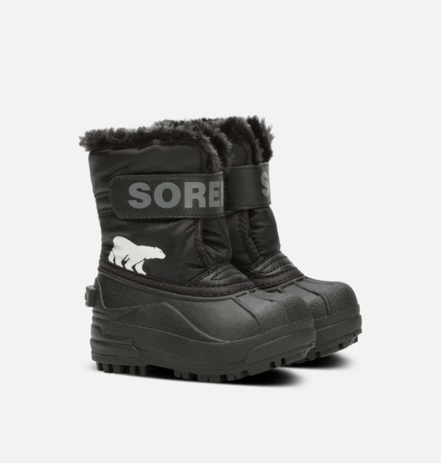 Sorel Australia Toddler Snow Commander Boot Black-Charcoal