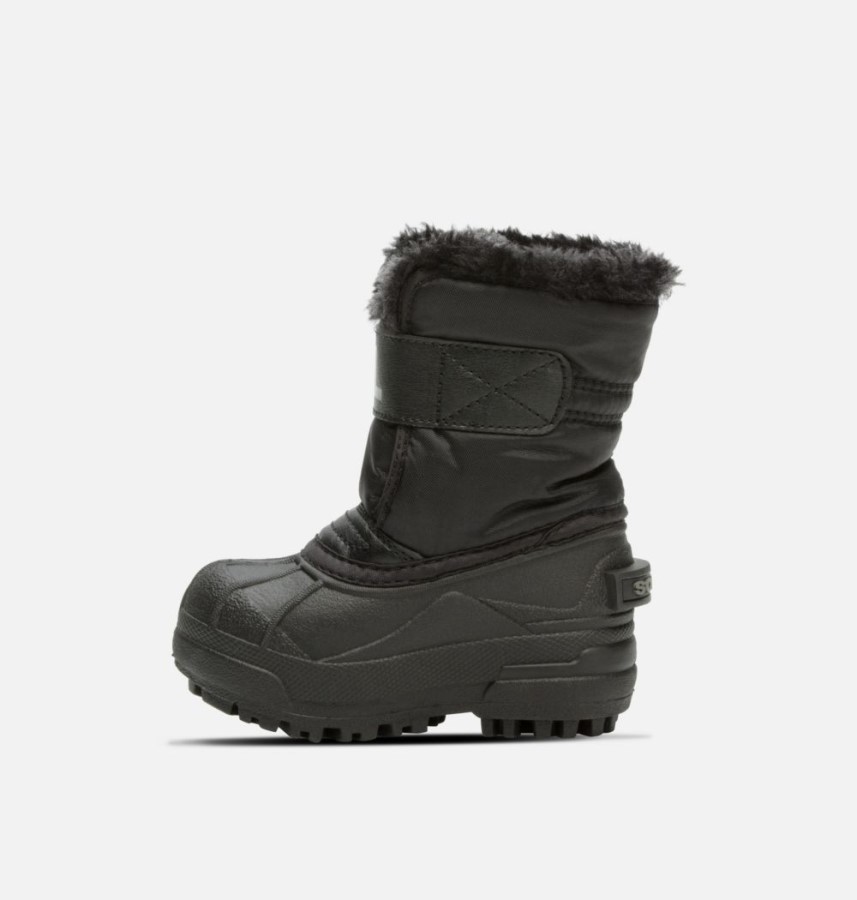 Sorel Australia Toddler Snow Commander Boot Black-Charcoal