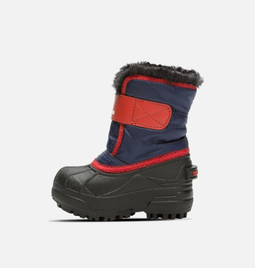 Sorel Australia Toddler Snow Commander Boot Nocturnal-Sail Red