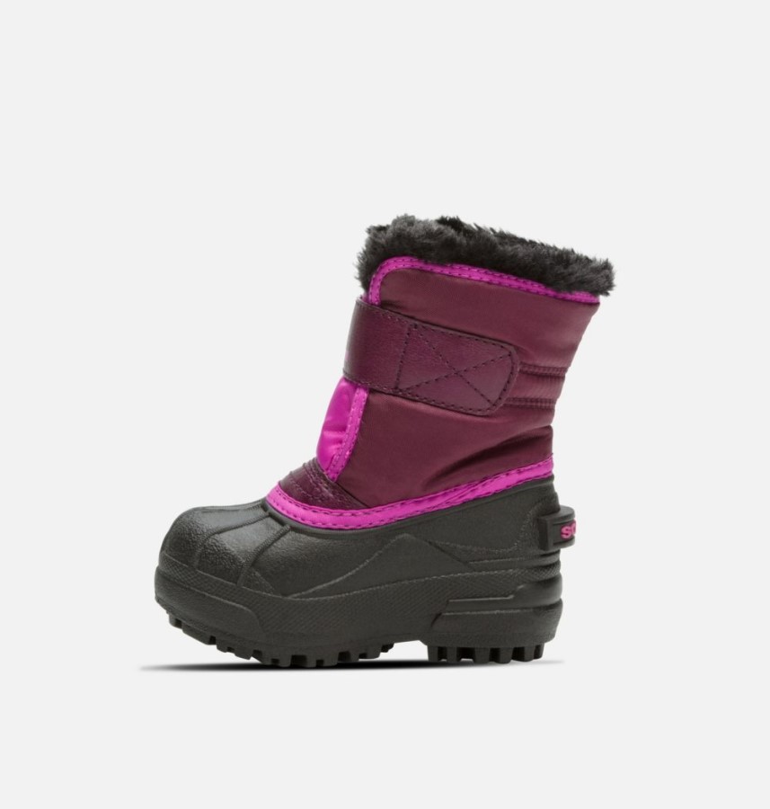 Sorel Australia Toddler Snow Commander Boot Purple Dahlia-Groovy Pink