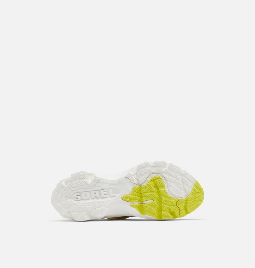 Sorel Australia Tranquil Yellow-Chalk Women's Kinetic Breakthru Tech Lace Sneaker