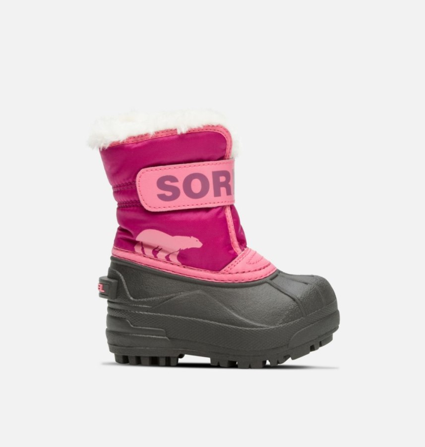 Sorel Australia Tropic Pink-Deep Blush Toddler Snow Commander Boot
