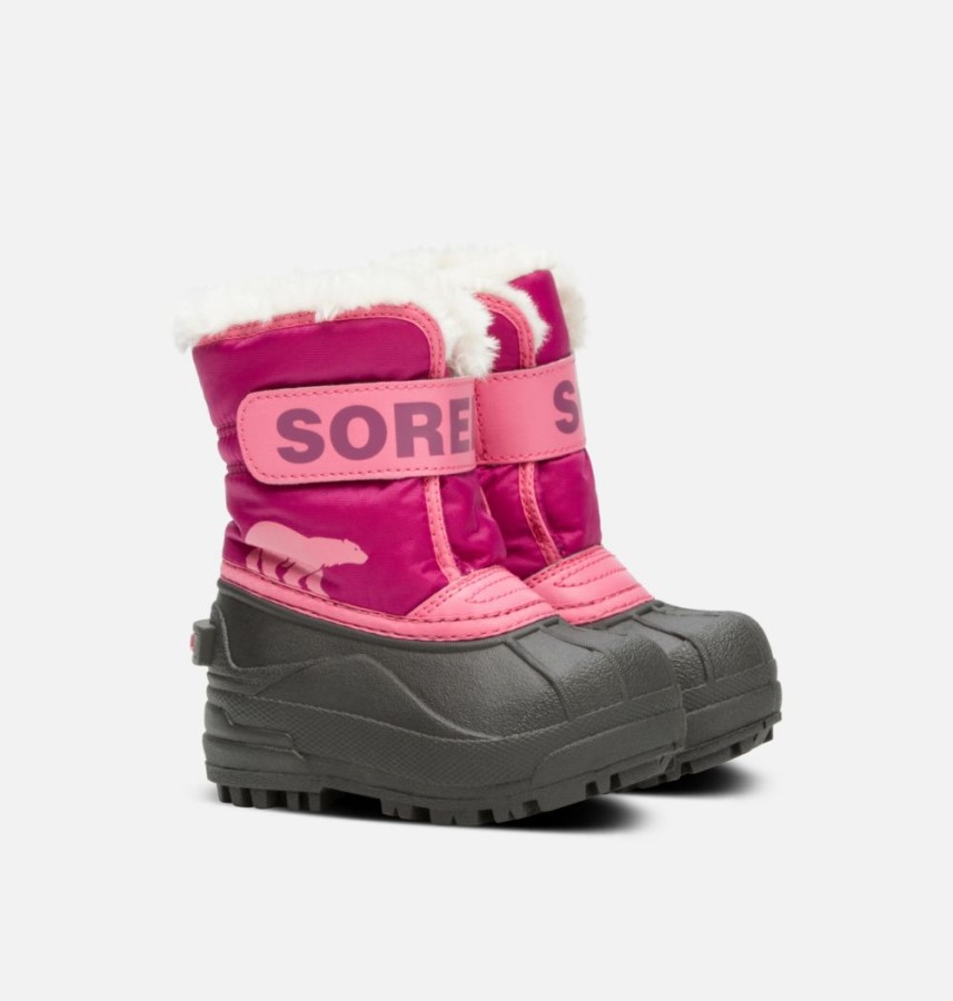 Sorel Australia Tropic Pink-Deep Blush Toddler Snow Commander Boot