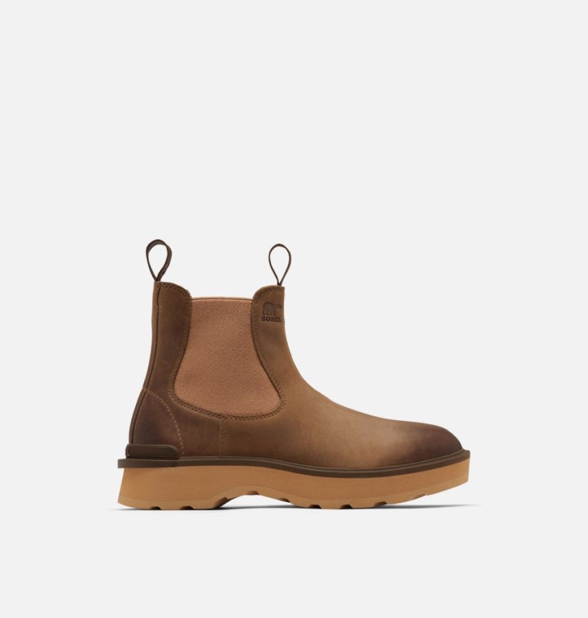 Sorel Australia Umber-Tawny Buff Women's Hi-Line Chelsea Bootie