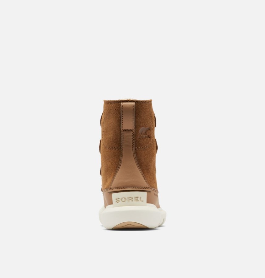 Sorel Australia Velvet Tan-Chalk Children's Explorer Lace Boot