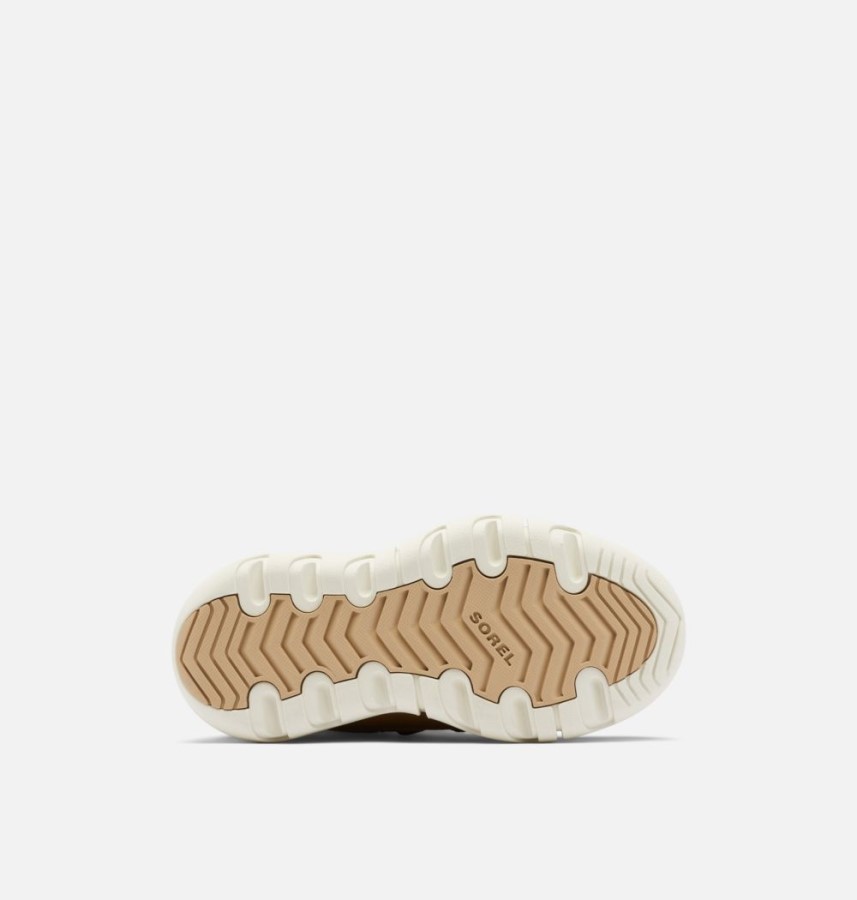 Sorel Australia Velvet Tan-Chalk Kids Explorer Lace Winter Boot