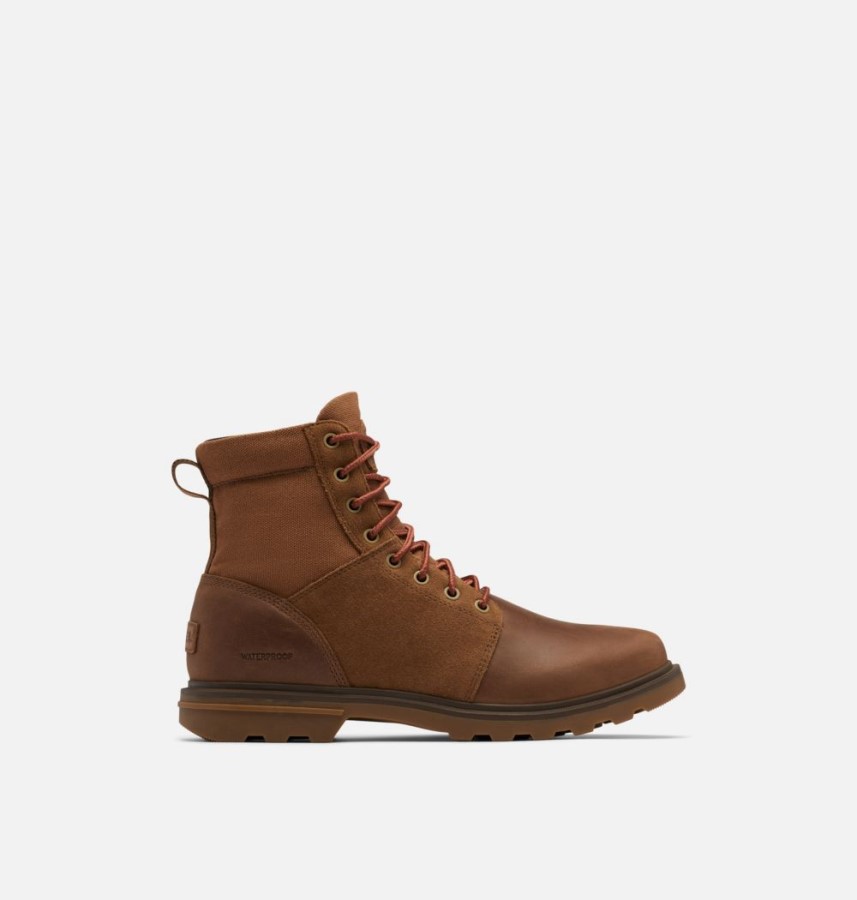 Sorel Australia Velvet Tan-Umber Men's Carson Six Waterproof Boot