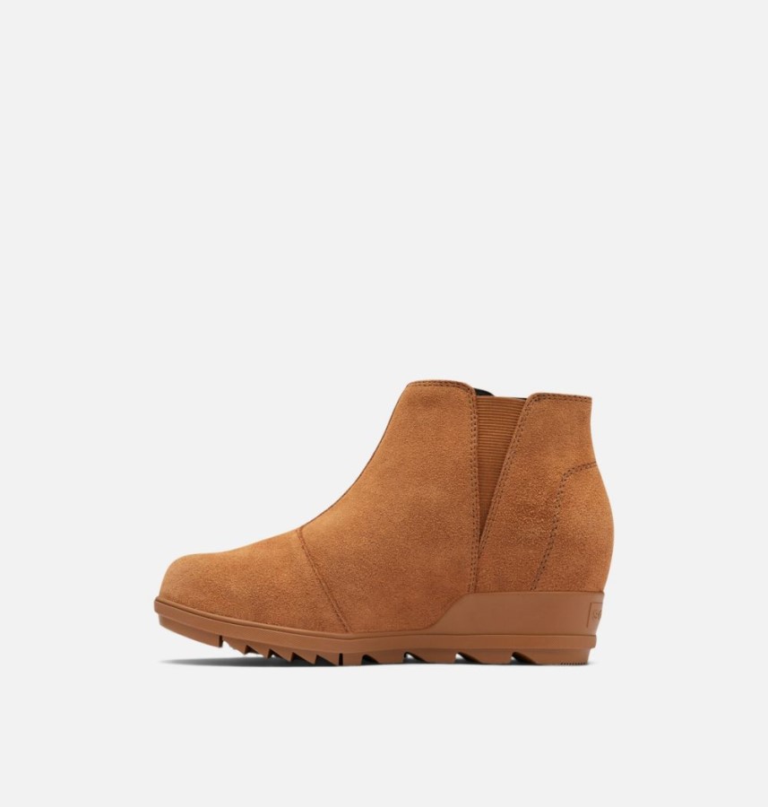 Sorel Australia Velvet Tan Women's Evie Zip Wedge Bootie