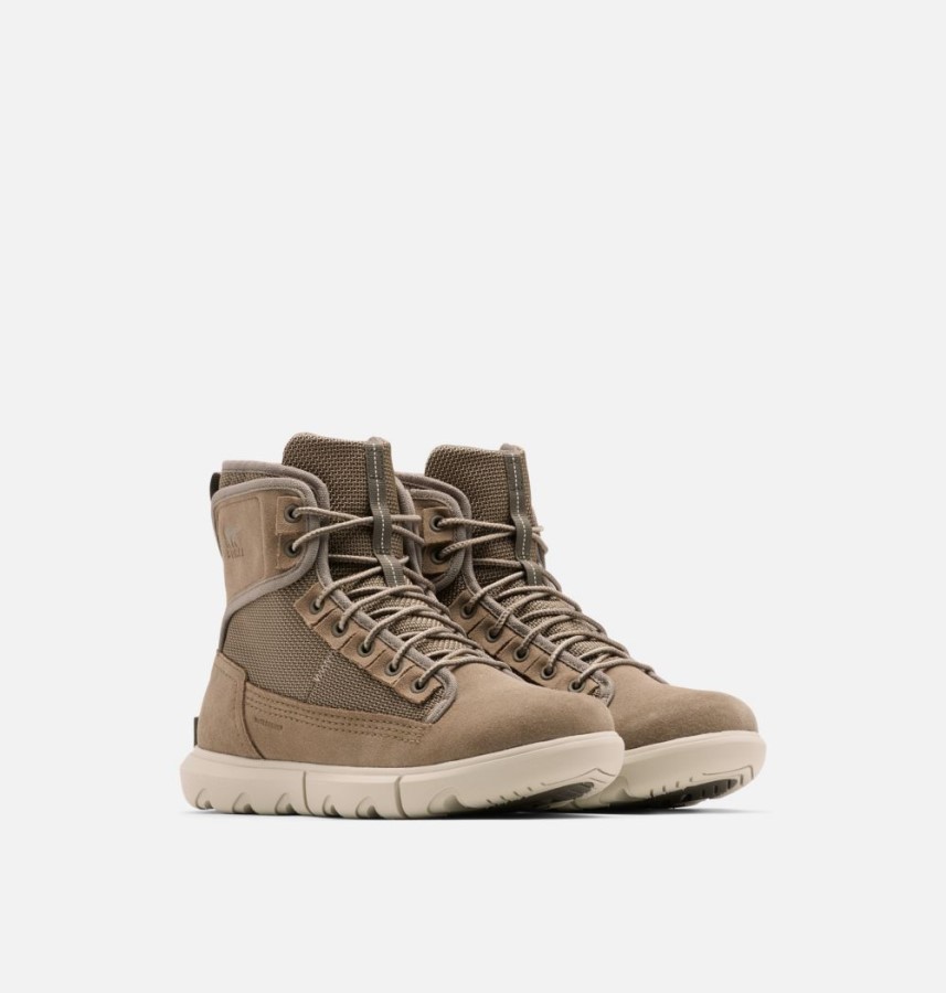 Sorel Australia Wet Sand-Light Clay Men's Explorer Mission Trainer