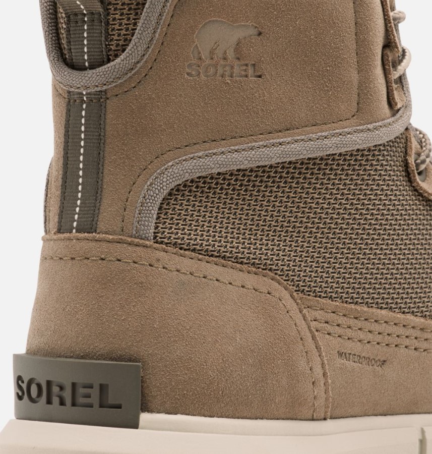 Sorel Australia Wet Sand-Light Clay Men's Explorer Mission Trainer