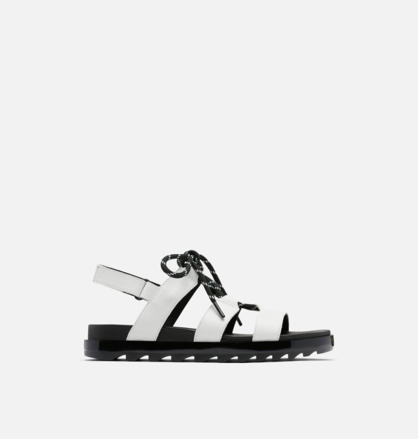Sorel Australia White-Black Women's Roaming Lace Sandal