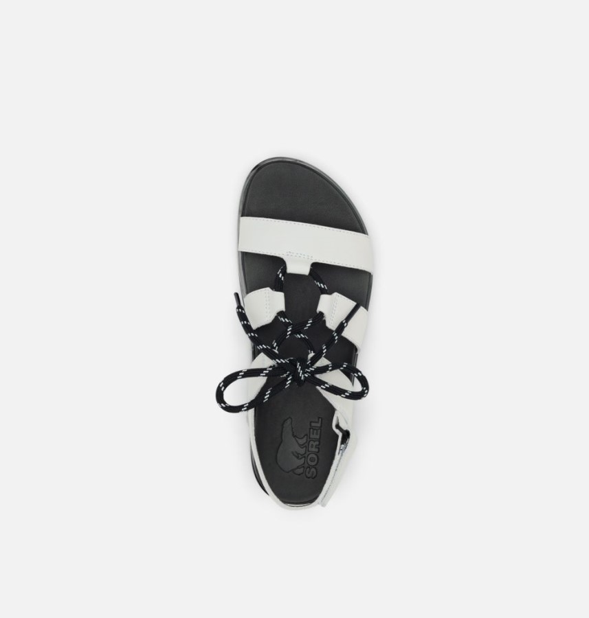 Sorel Australia White-Black Women's Roaming Lace Sandal