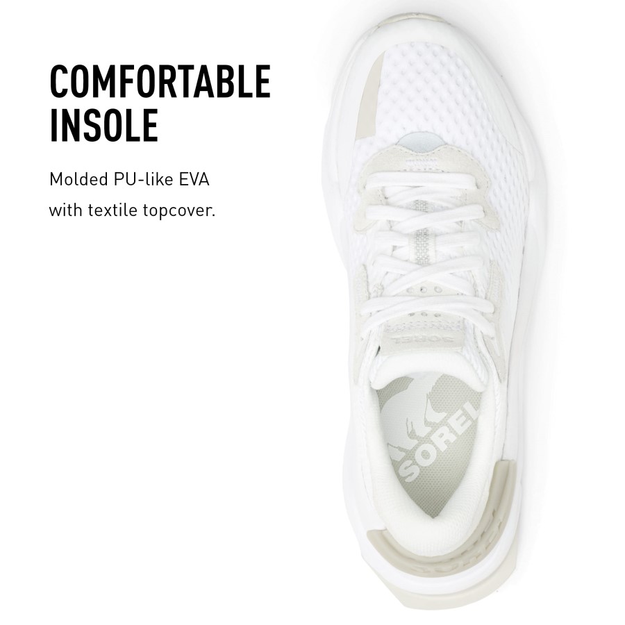 Sorel Australia White Light Dove Women's Kinetic Rnegd Lace Shoes