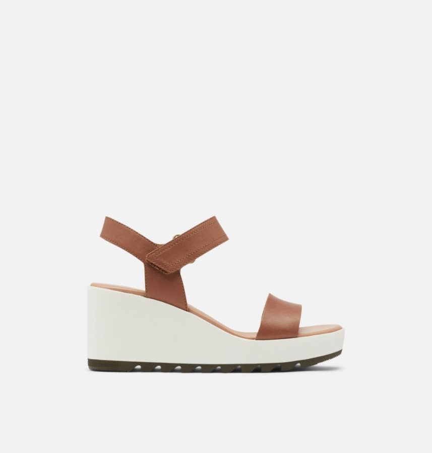 Sorel Australia Women's Cameron Wedge Sandal Velvet Tan