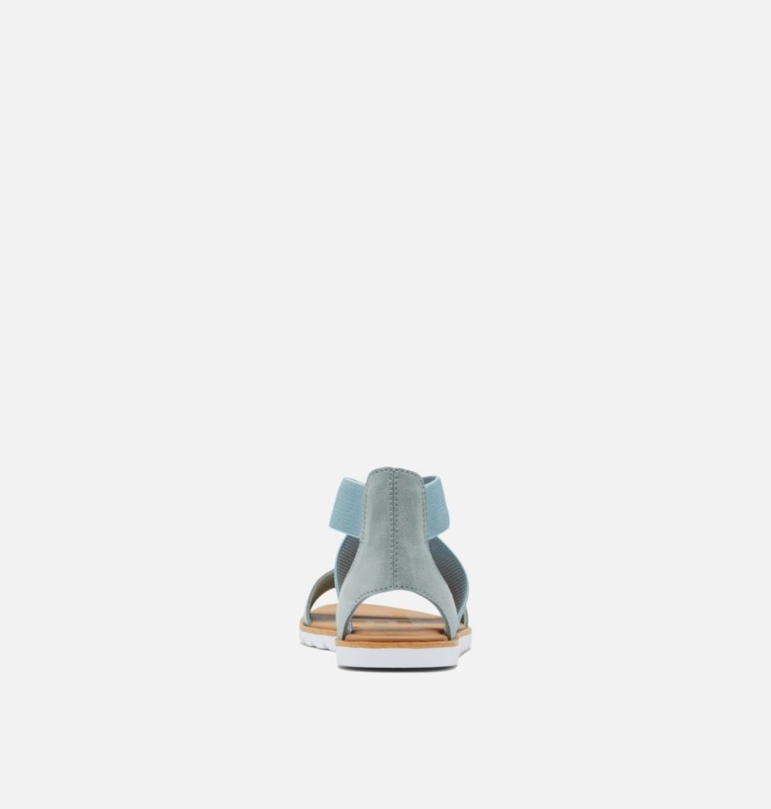 Sorel Australia Women's Ella Ii Flat Sandal Crushed Blue-Cinder Grey